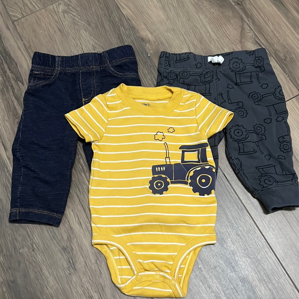 Carters tractor set